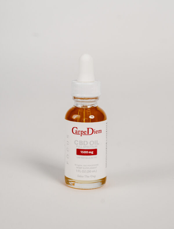 Photograph of product: Carpe Diem 1500mg Full Spectrum Oil - Lemon Blueberry