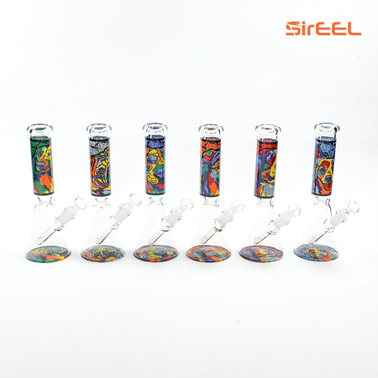 Photograph of product: 10" Doggie Pup Art Beaker Bong