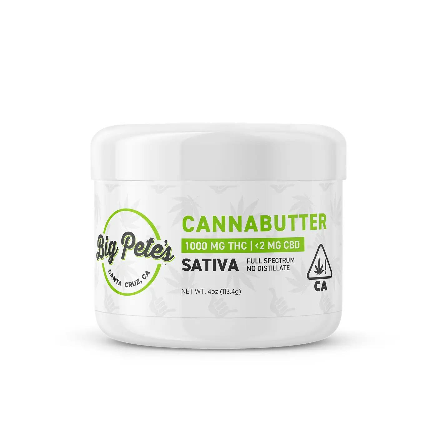 Photograph of Product: Big Pete's - Sativa Cannabutter - 1000MG