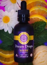 Photograph of product: Dream Drops - Bedtime Bliss (1 TH-oui : 1 CBN) Drops (Oui'd) - 600mg