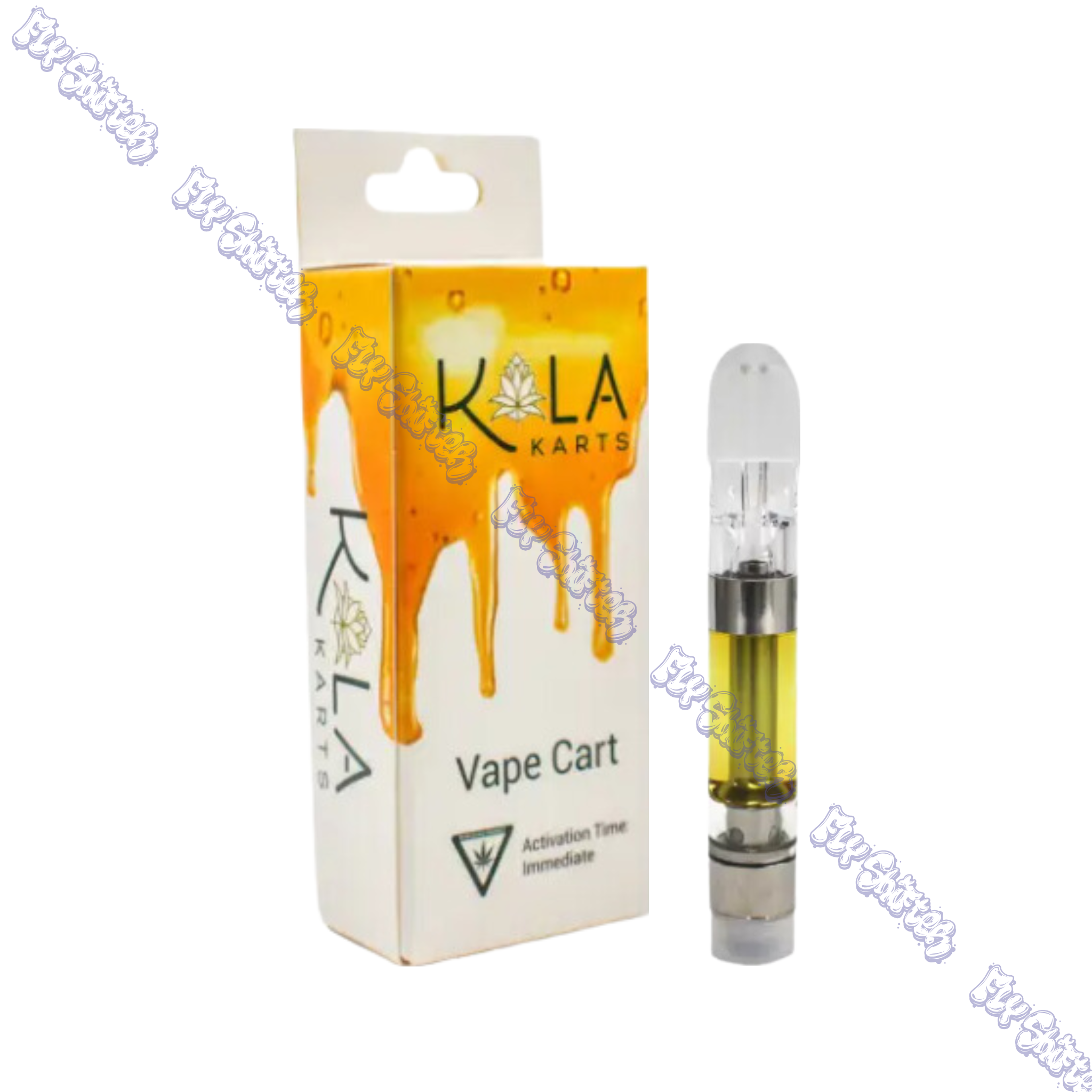 Photograph of product: Kola Karts Strawnana Milkshake Cart 1g