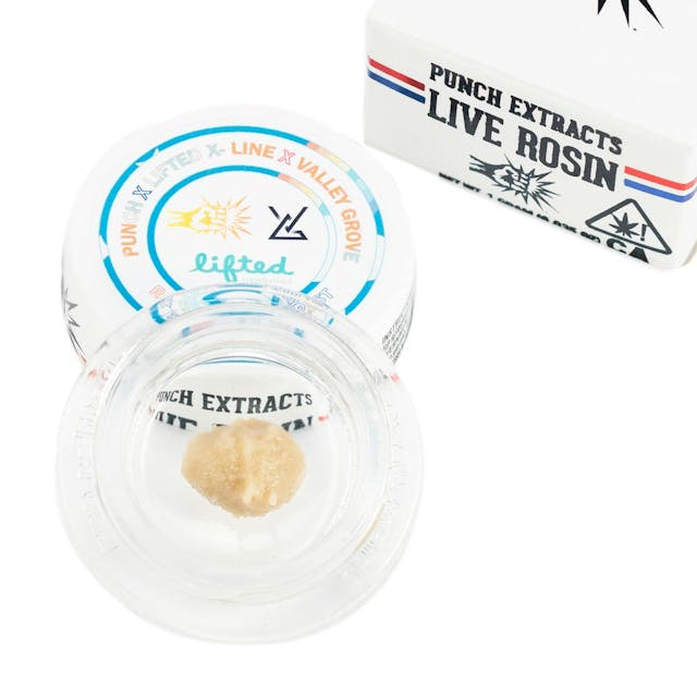 Photograph of product: Rainbow Starburst x Fatso - Live Rosin
