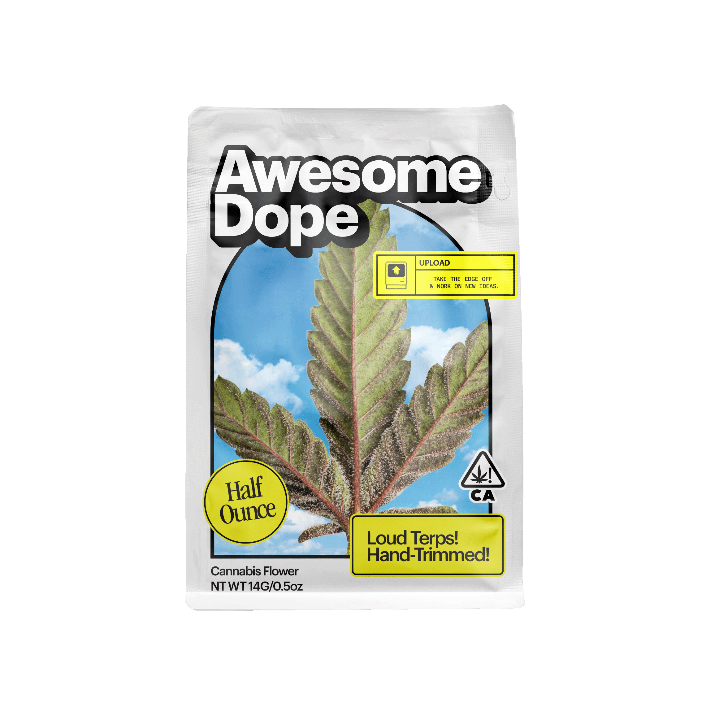 Photograph of product: Awesome Dope | Strawberry Cough | Oui'd  | Indoor-Flower Smalls - 14g