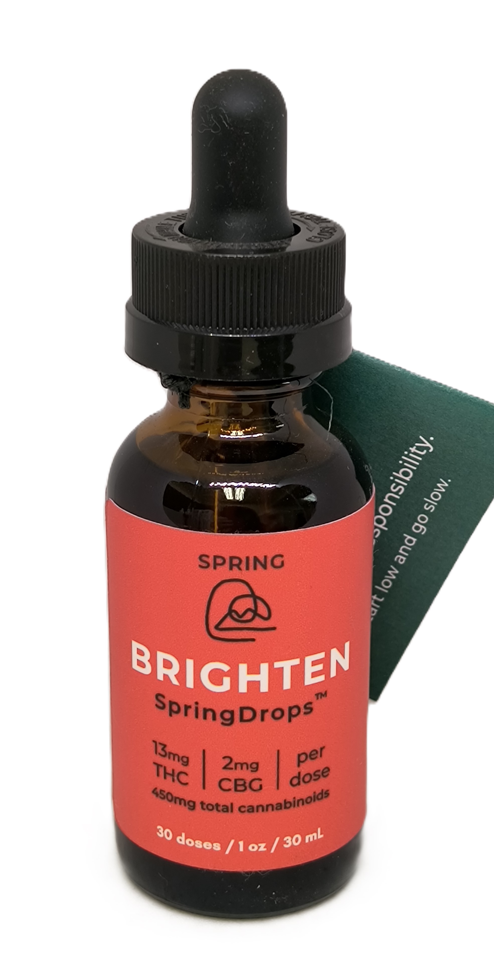 Photograph of product: Spring Drops- Brighten TH-oui/CBG