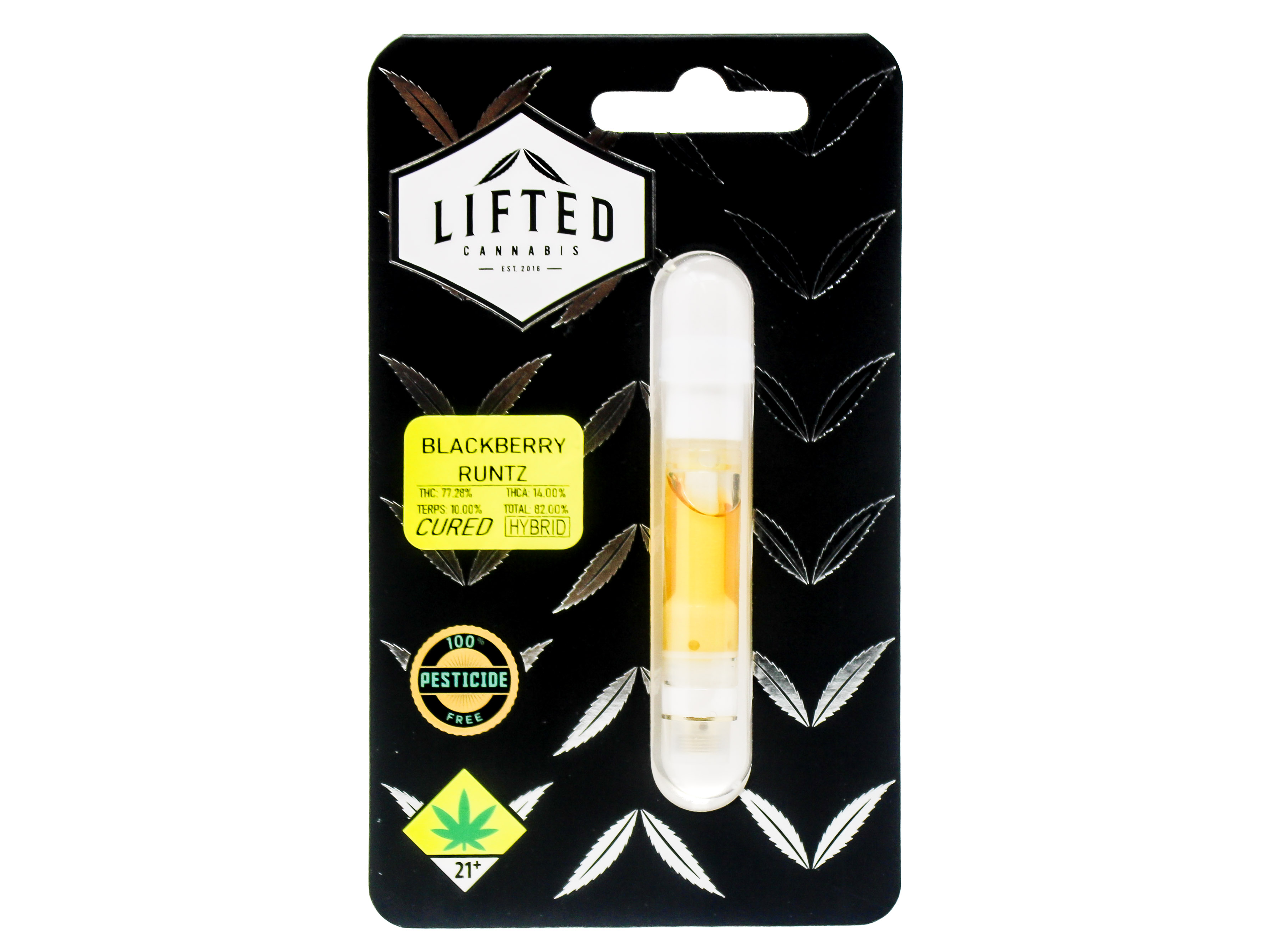Photograph of Product: LFT Blackberry Runtz Cured Resin Cart 49793