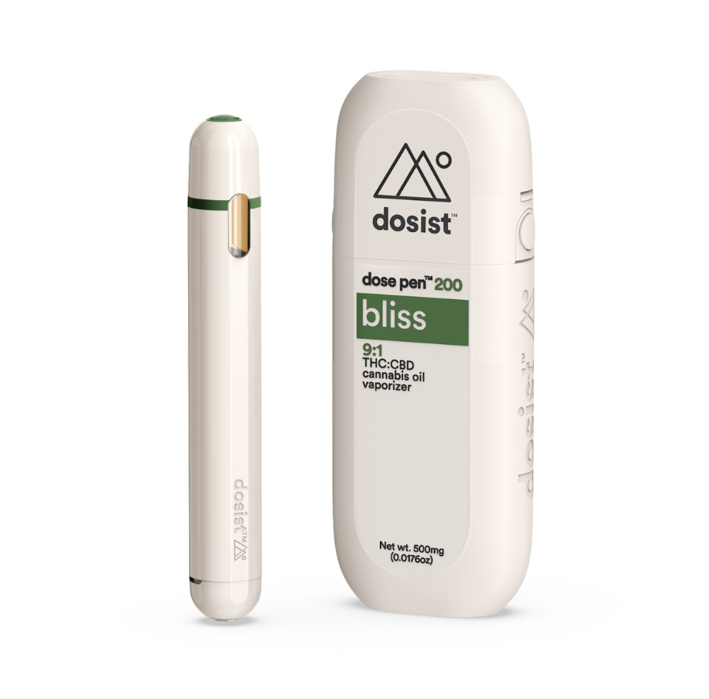Photograph of product: Dosist | Bliss | Disposable Vape | 9 TH-oui : 1 CBD | 0.5g