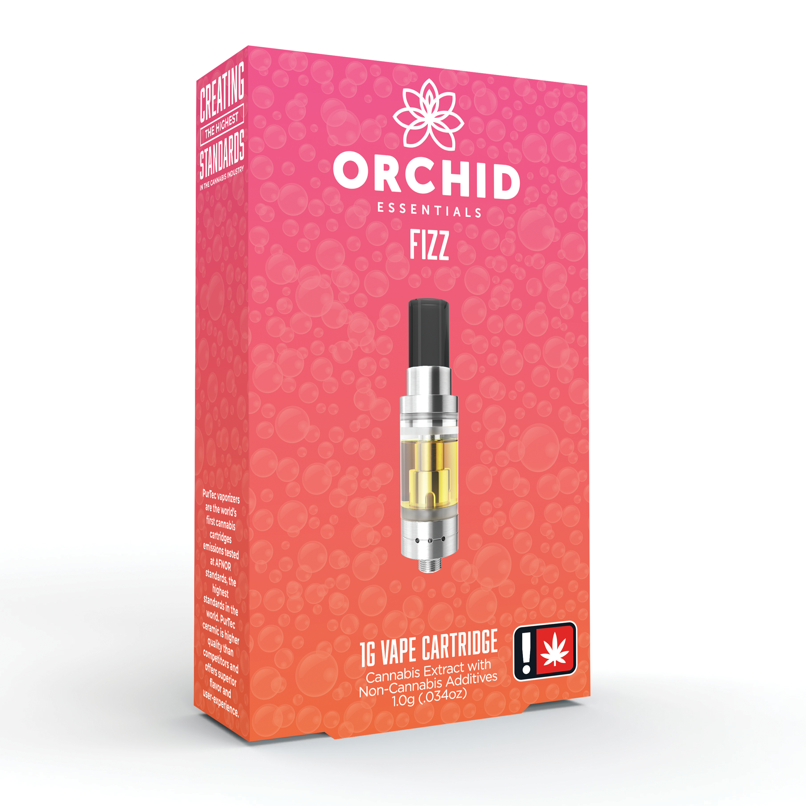 Photograph of product: Orchid - Cherry Temple Flavored Fizz Cartridge (S)