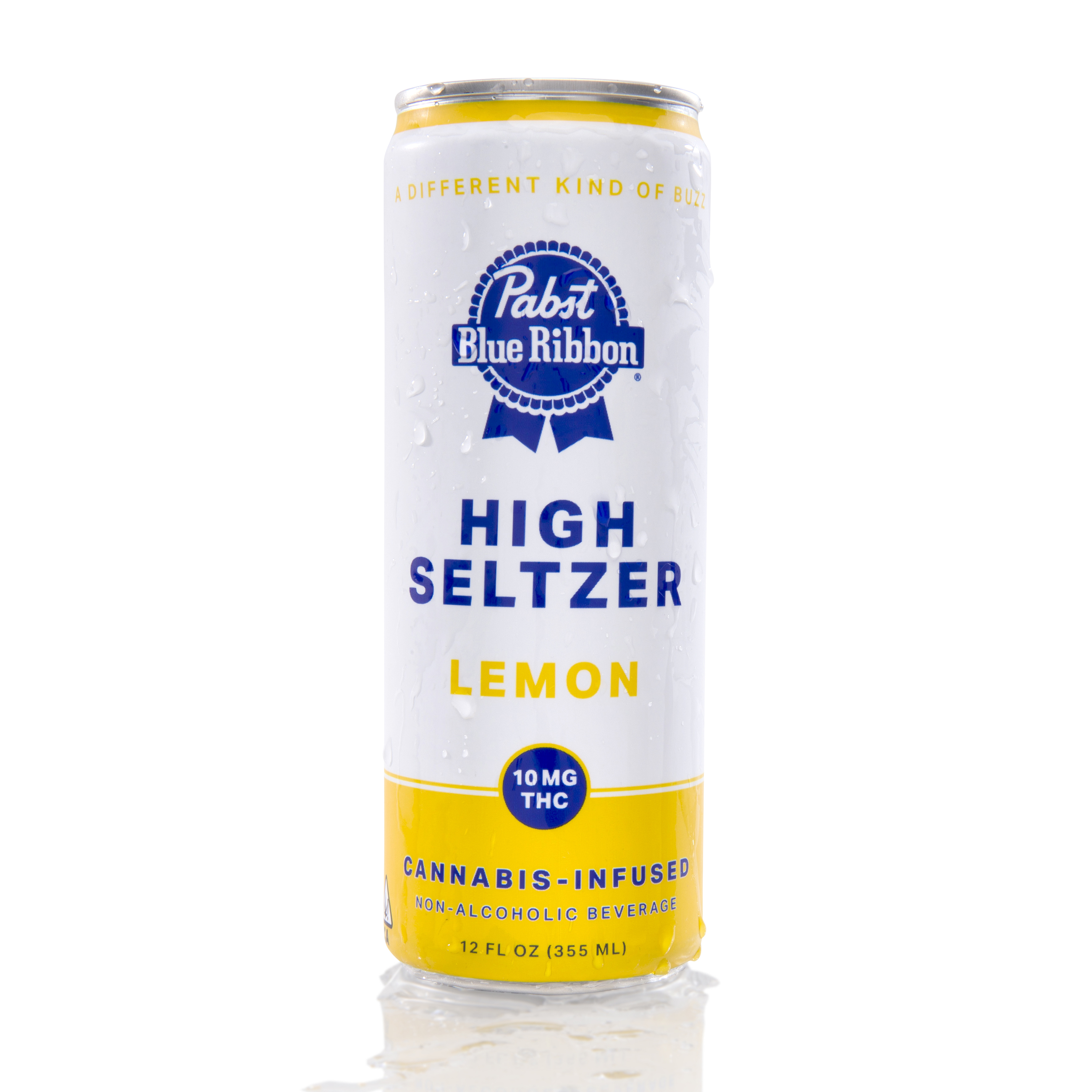 Photograph of product: Pabst Blue Ribbon - Lemon High Seltzer 10mg