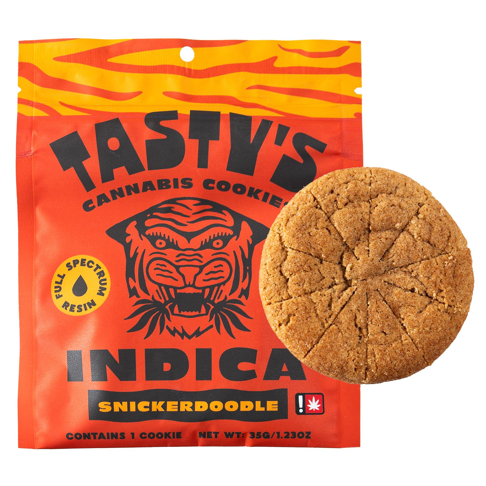 Photograph of product: Tasty's | Snickerdoodle Cookie | 100mg