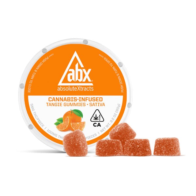 Photograph of product: Tangie Gummies Gummies (100mg) - 