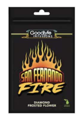Photograph of product: Goodlyfe 3.5g Diamond Frosted Flower | San Fernando Fire