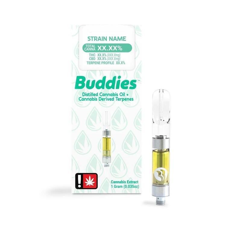 Photograph of product: Buddies Distillate Deadhead OG Cart