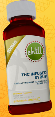 Photograph of product: Pineapple | Thc Infused Syrup 200mg
