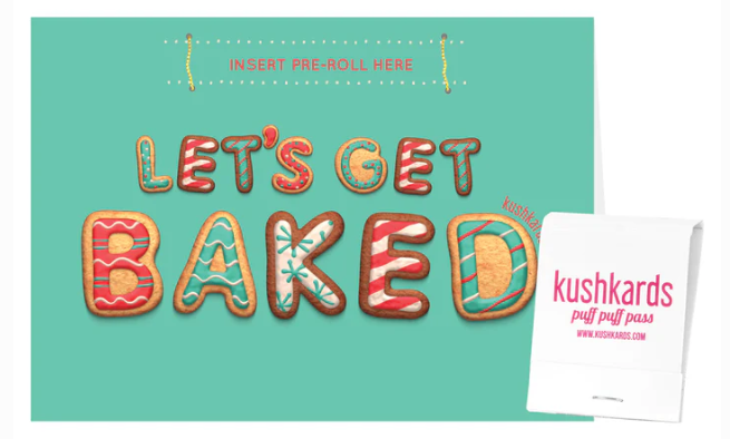 Photograph of product: Let's Get Baked Card