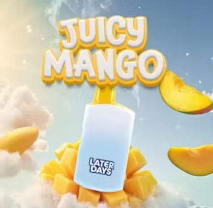 Photograph of product: Later Days Juicy Mango Disposable