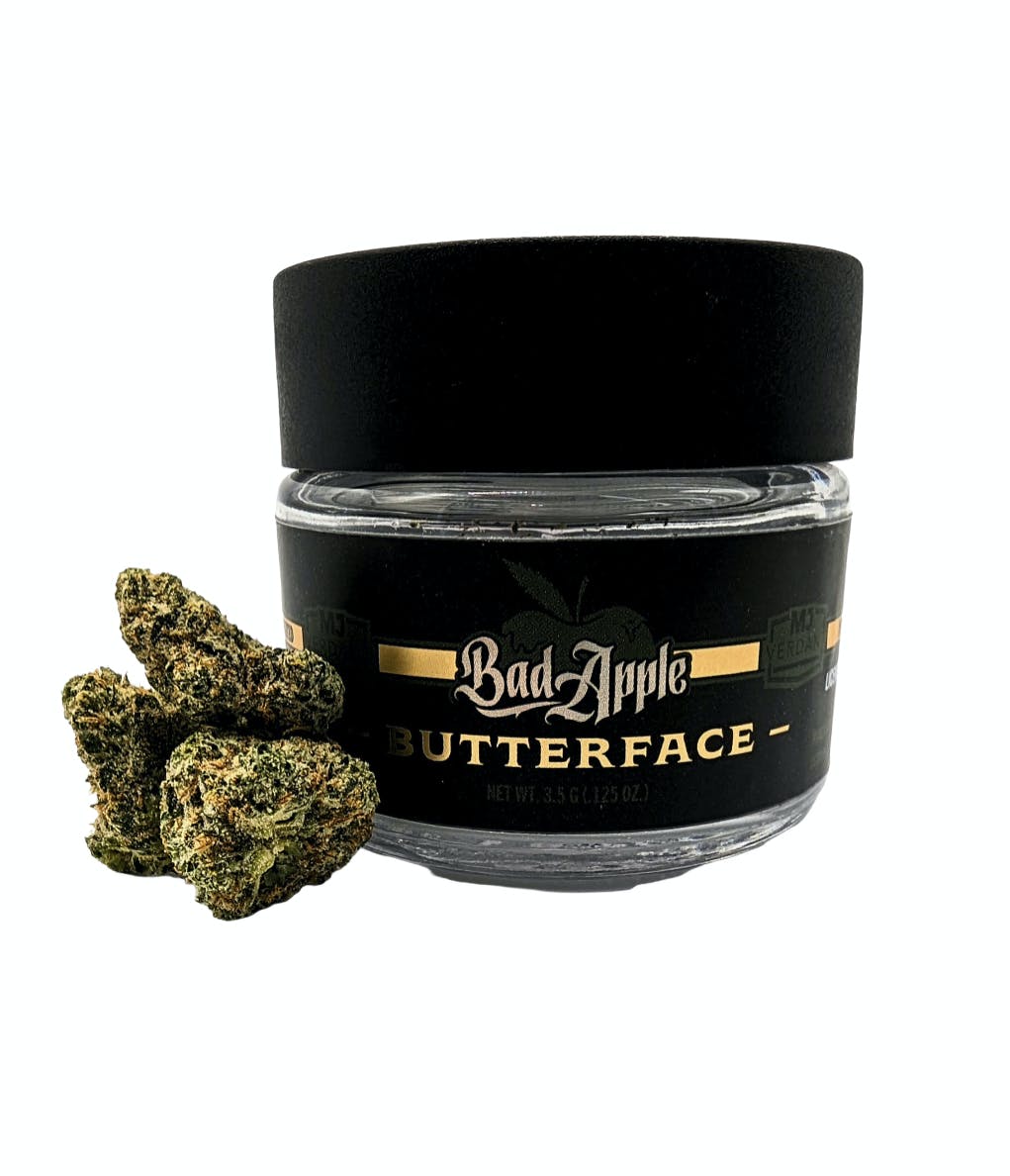 Photograph of product: Bad Apple-Butterface- Pre Packaged-3.5G
