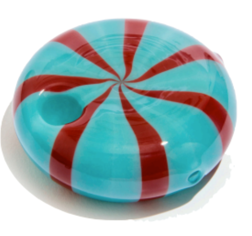 Photograph of product: Edie Parker | Bonbon Pipe | Blue Razz