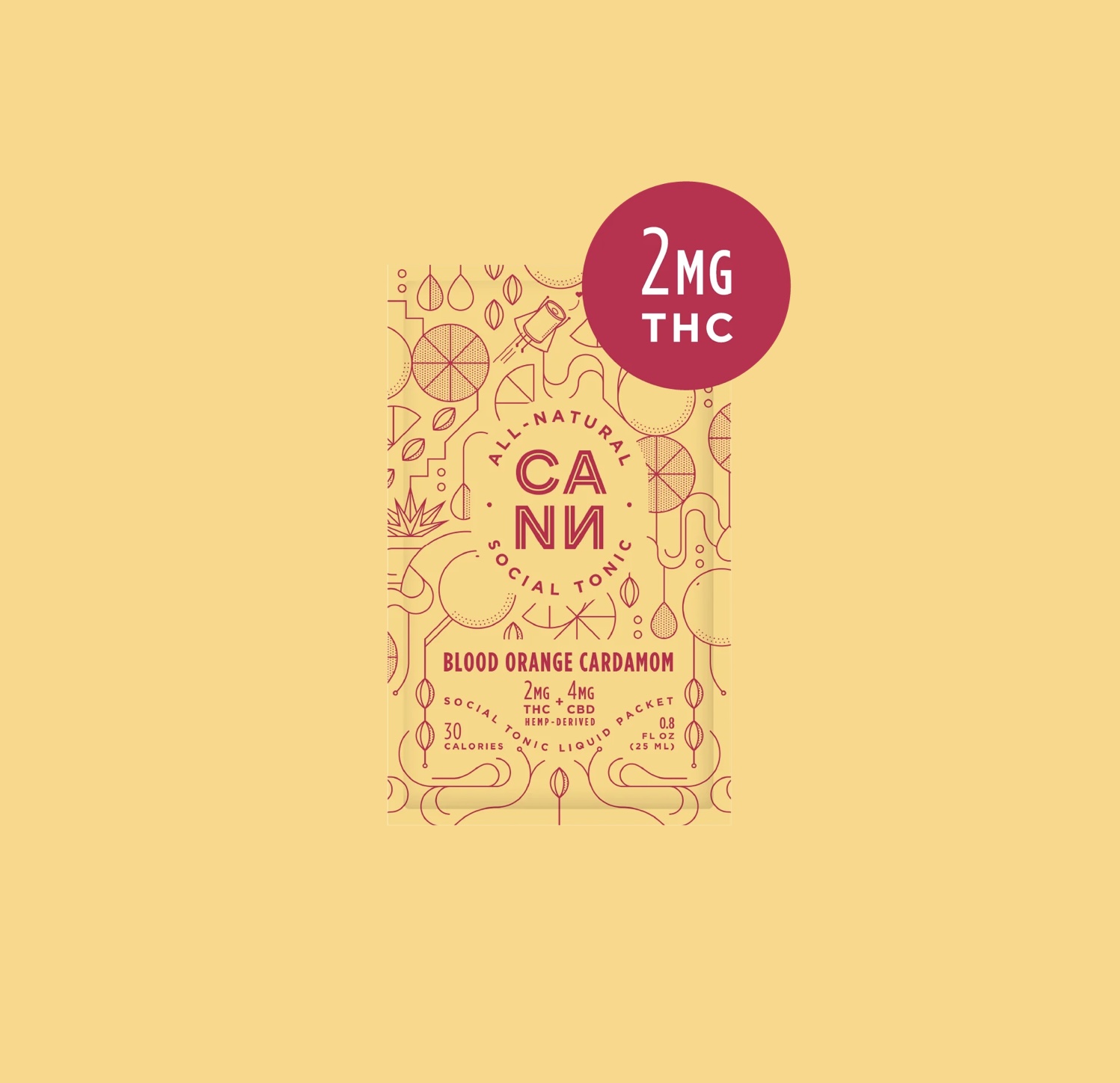 Photograph of product: Cann | Blood Orange Cardamom | Roadie Single