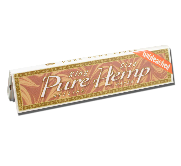 Photograph of Product: Pure Hemp Unbleached King Size Rolling Papers 33 Leaves