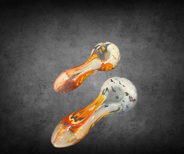 Photograph of product: $16 Halloween Spoon Pipe - 