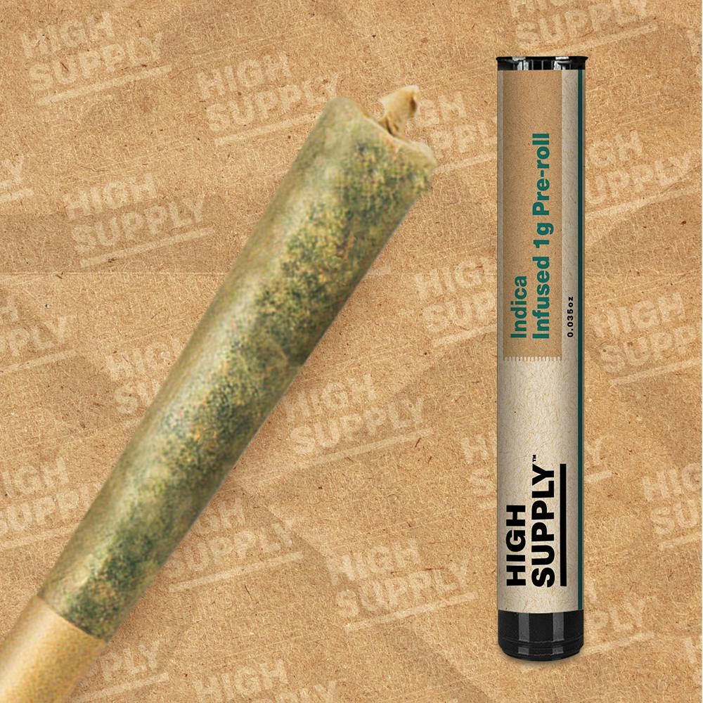 Photograph of product: Infused Pre-roll - High Supply - Purple Churro (I) - 1g