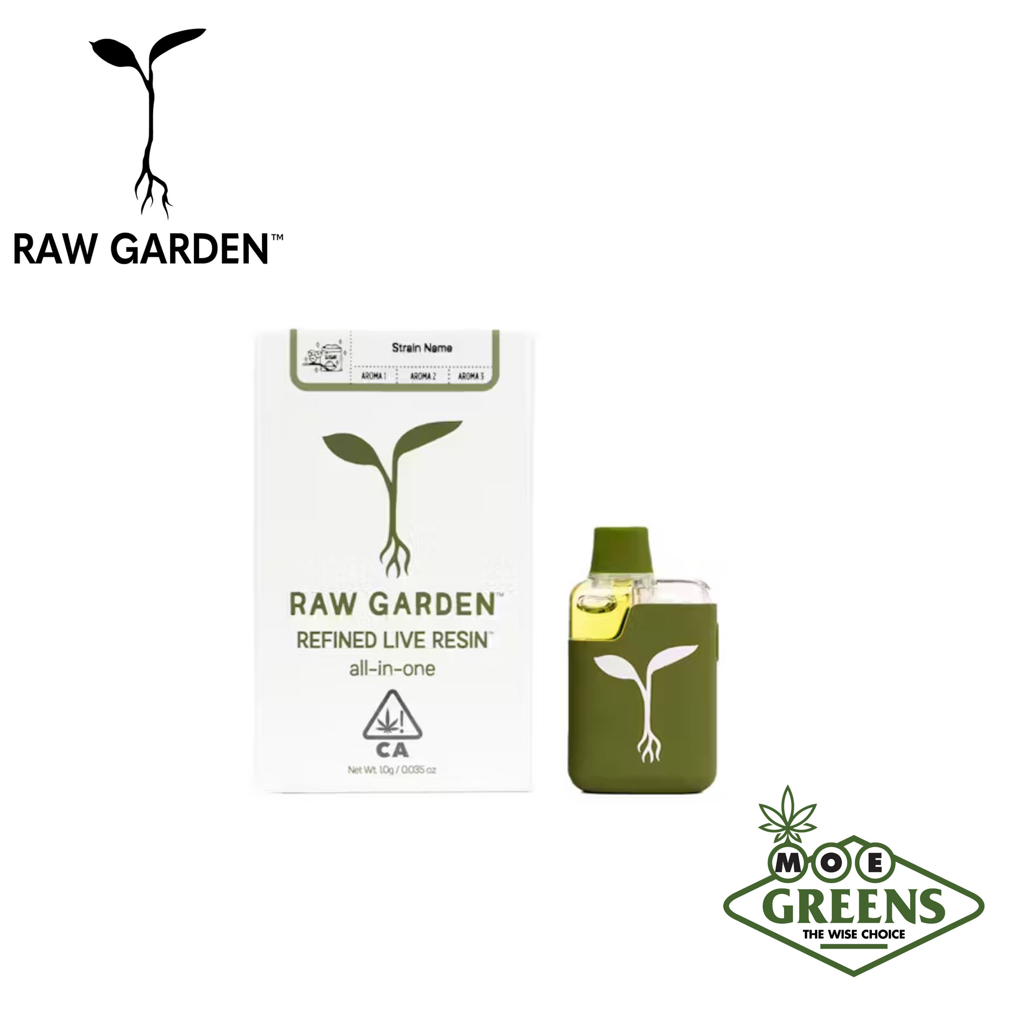 Photograph of product: FORESIGHT ALL-IN-ONE [REFINED LIVE RESIN]