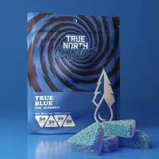 Photograph of product: True North - True Blue - Vegan TH-oui Gummies - 200mg - Commissary Program
