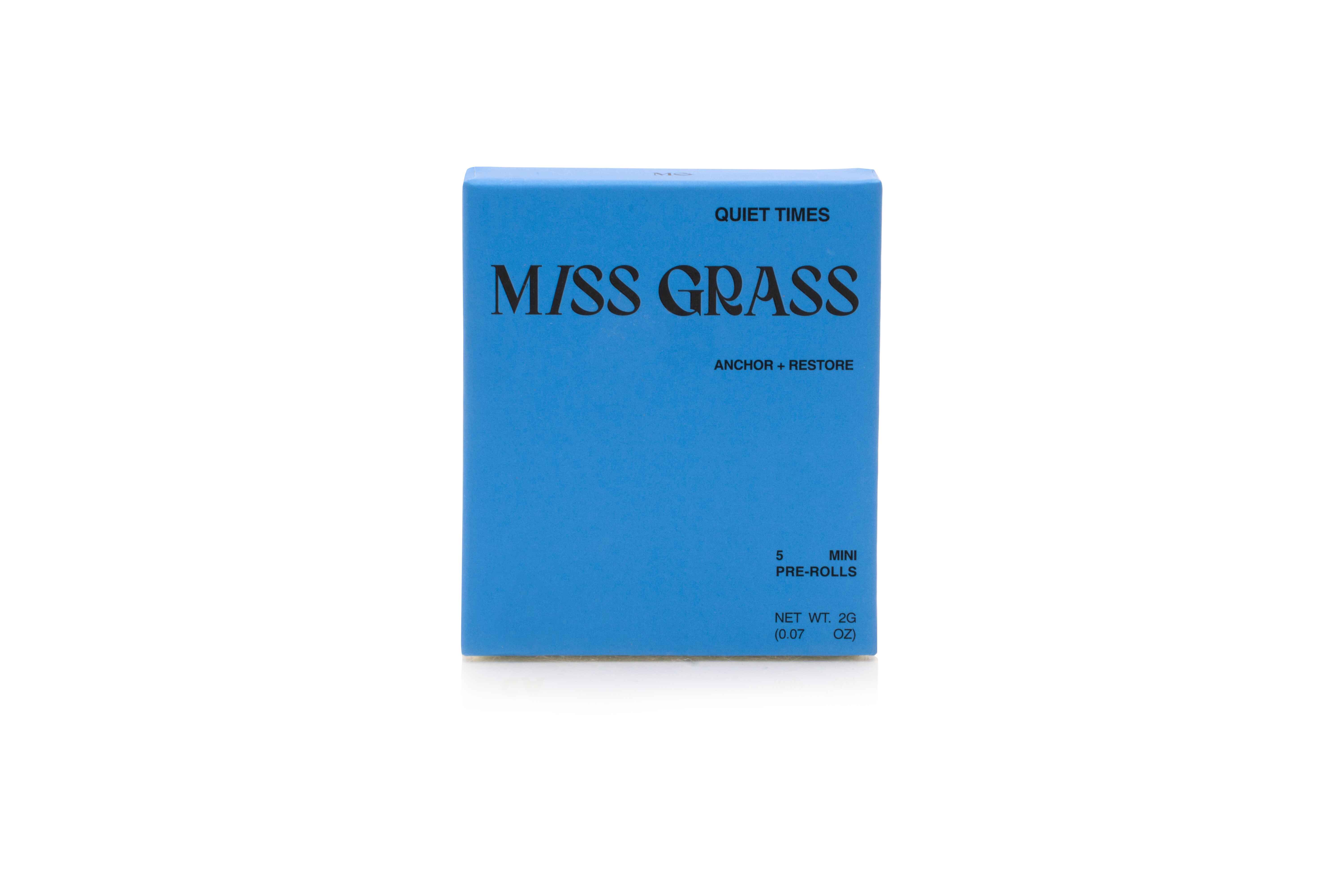 Photograph of product: Quiet Times: Chem D | Mini Pre-Roll 5pk x 2g