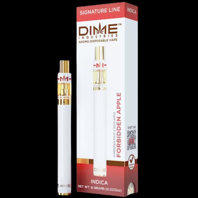 Photograph of product: DIM - Forbidden Apple 1g Disposable - 