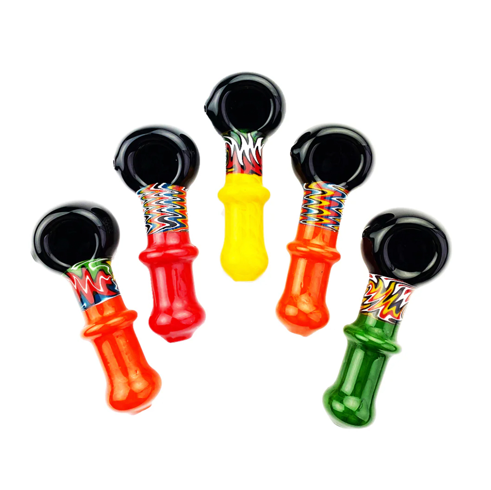 Photograph of product: 4.5" Hand Pipe Reversal Glass Design