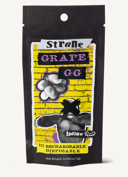 Photograph of product: Grape GG Disposable Vape - Disposable