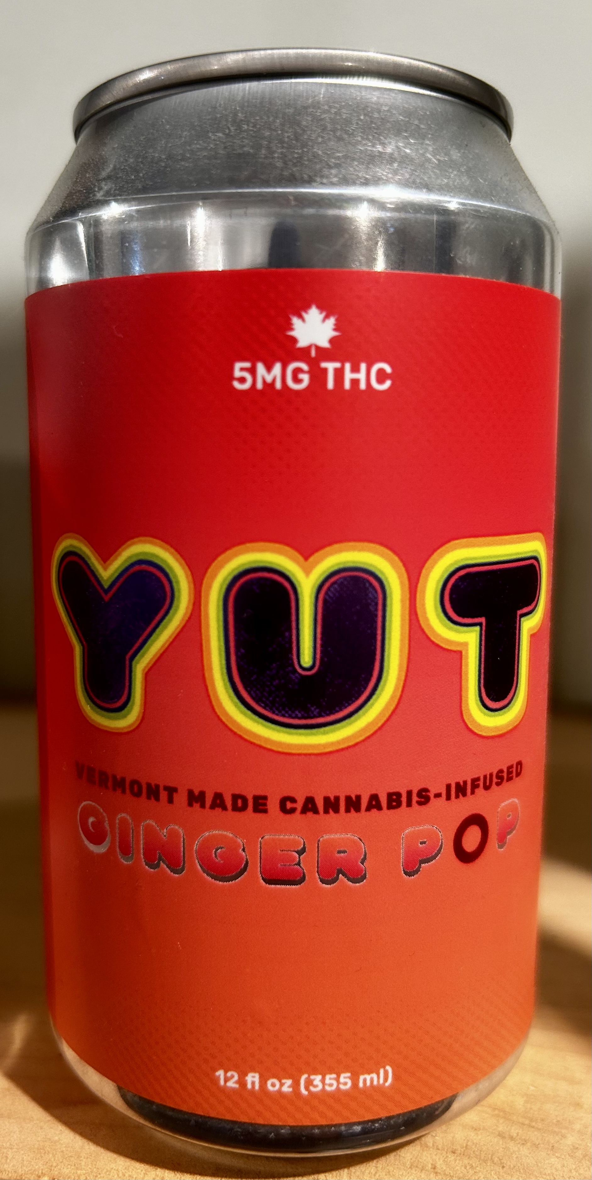 Photograph of product: Yut Ginger pop mini