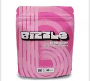Photograph of product: PINK DROP | VEGAN LOW DOSE GUMMIES | 200MG/ 40PK