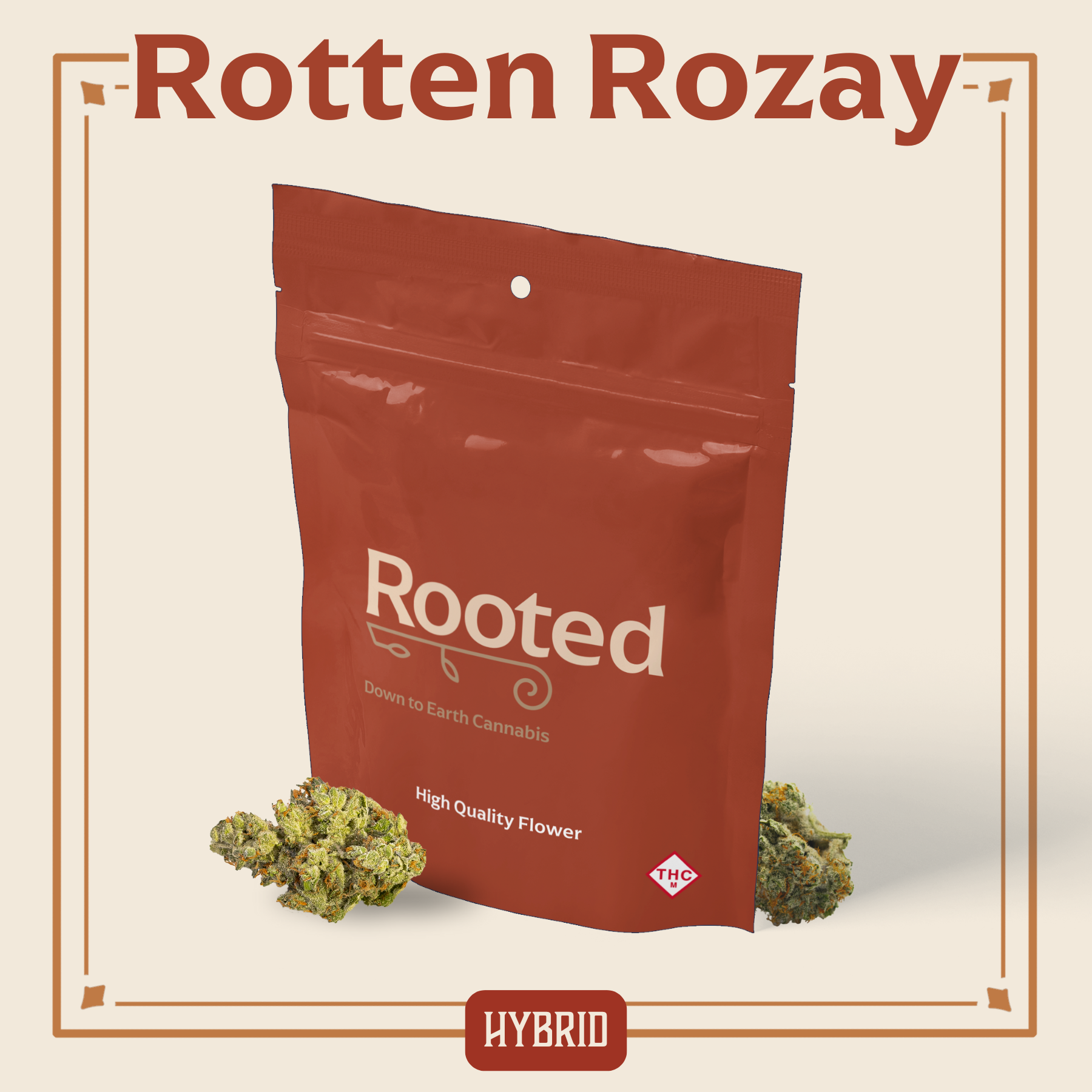 Photograph of product: Rotten Rozay Flower | 3.5g