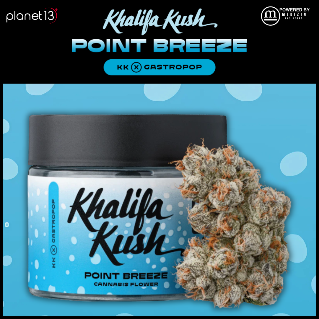 Photograph of product: Khalifa Kush Point Breeze 3.5g Prepack
