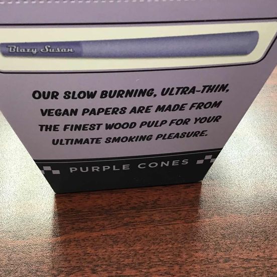 Photograph of product: Blazy Susan Purple 1 1/4 Cone - 