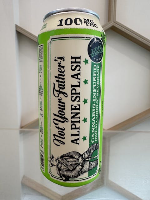 Photograph of product: Not Your Father’s - Alpine Splash 100mg + Caffeine - 