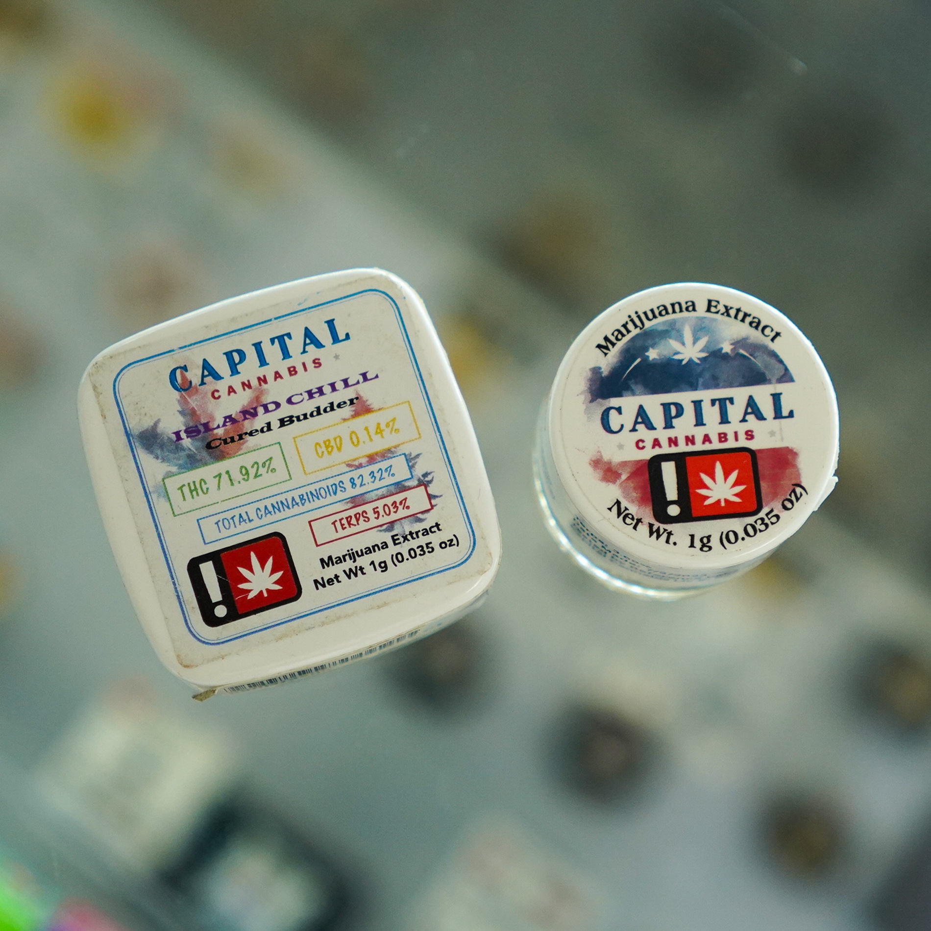 Photograph of product: Island Chill 1g CR - Budder (Capital)