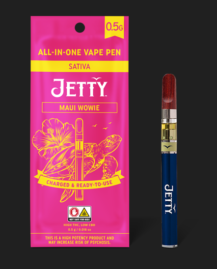 Photograph of product: Jetty Maui Wowie Disposable 0.5G