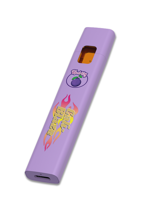 Photograph of product: Cali Blaze - Blueberry - Live Resin Disposable AIO