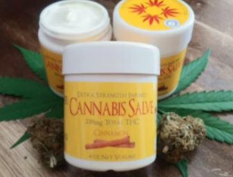 Photograph of product: Cinnamon Salve | 250mg TH-oui/CBD | Sacred Flower
