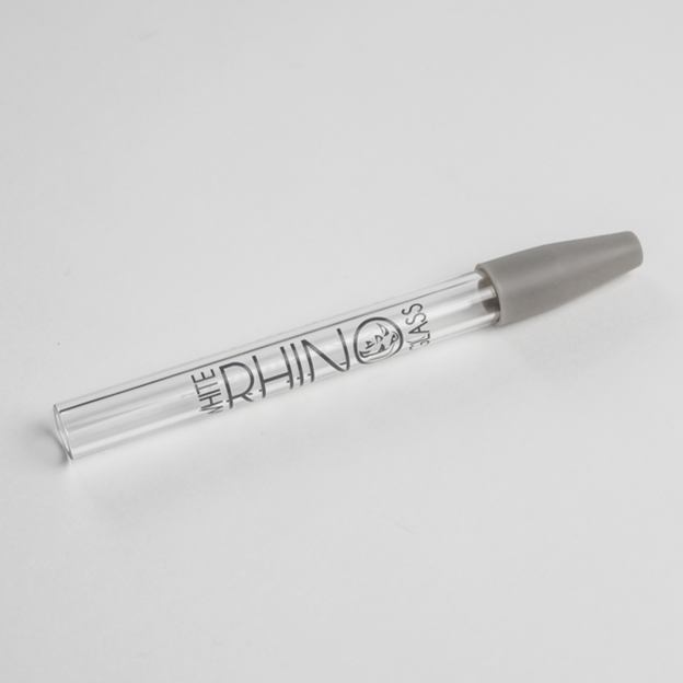 Photograph of product: White Rhino Premium Quartz Dab Straw