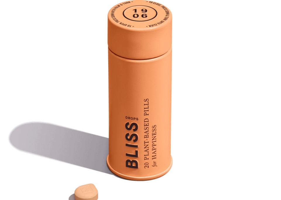 Photograph of product: 1906 - Edibles (Other) - 1906 Bliss (S) 100mg