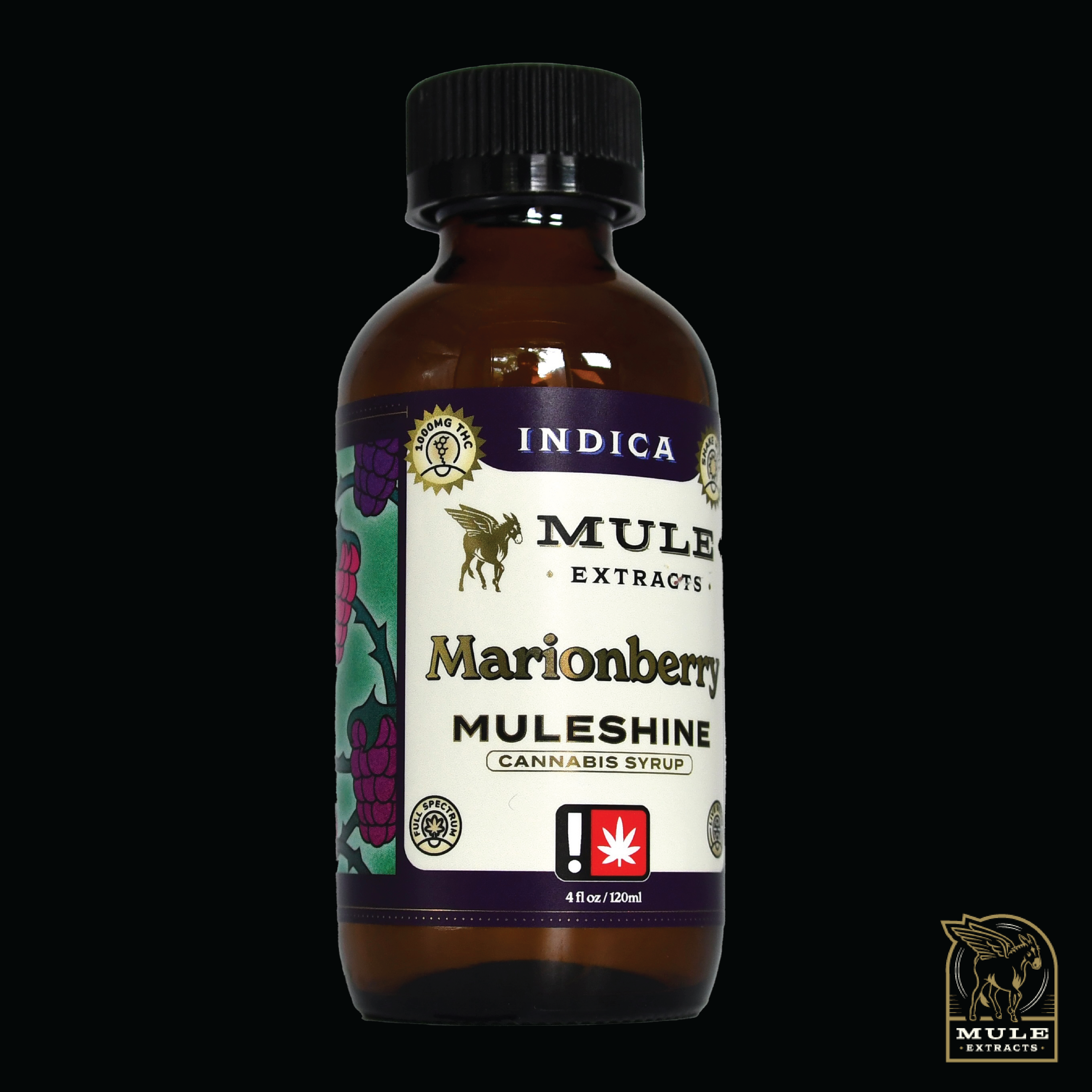 Photograph of product: 1000mg Marionberry Muleshine (Oui'd)
