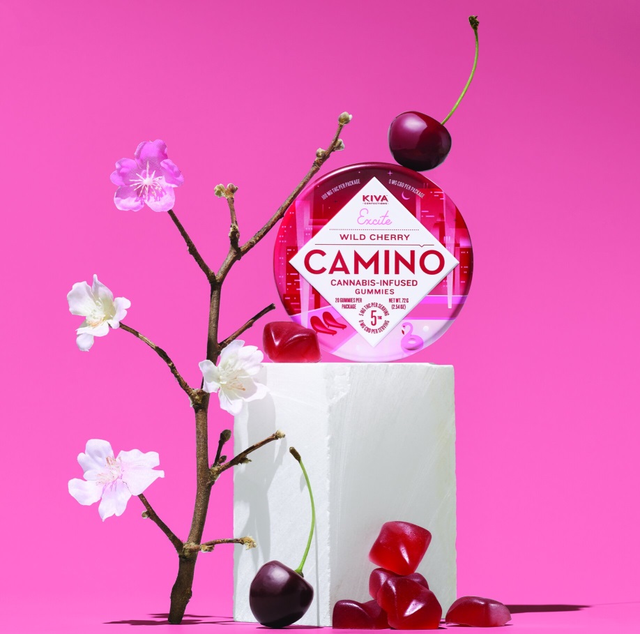 Photograph of product: Camino | Wild Cherry "Excite" (S) 20pc/100mg Gummies