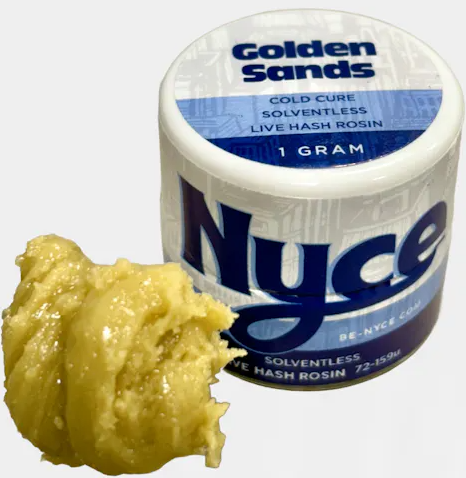 Photograph of product: Nyce | Golden Sands | Rosin Jar | 1g