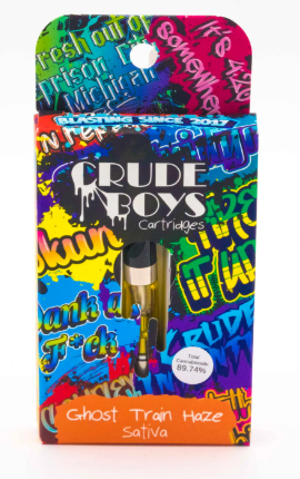 Photograph of product: Ghost Train Haze (Oui'd) | Crude Boys | 510 Cartridge