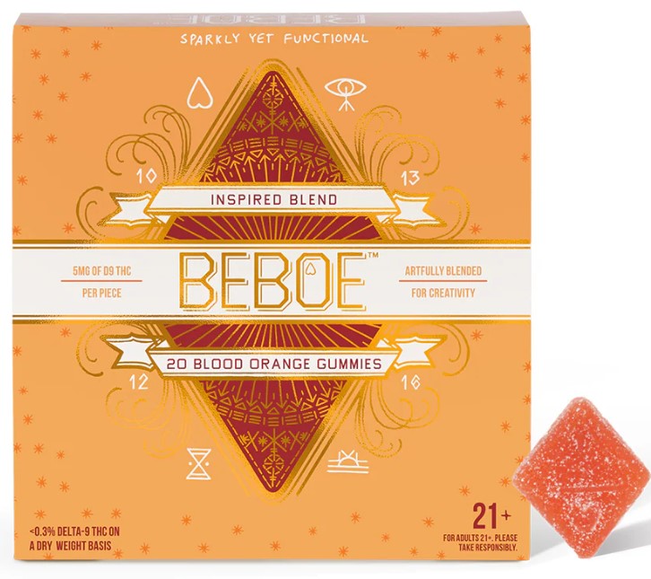 Photograph of product: Beboe - Inspired Blood Orange - Gummies
