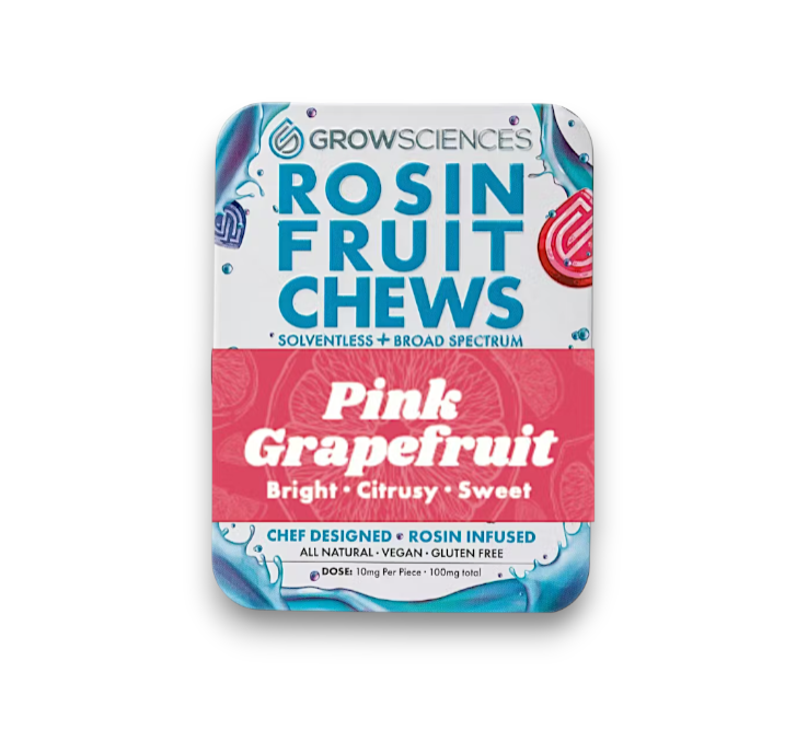 Photograph of product: Pink Grapefruit Fruit Chews