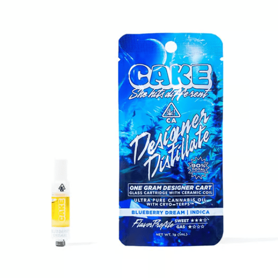 Photograph of product: Cake Cartridge Blueberry Dream 1g - 